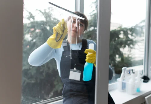 Nettoyage de vitres intérieures et extérieures à Chamery
